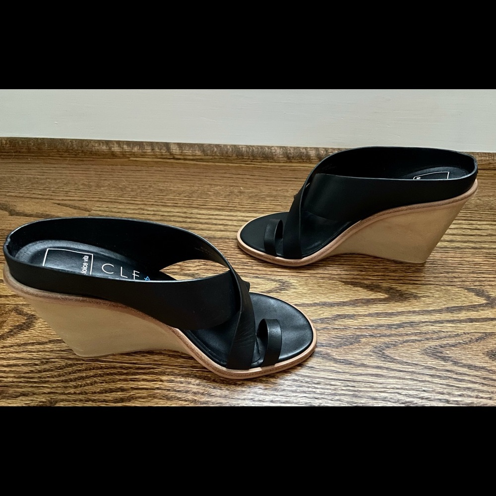 Dolce Vita CLEAR Jaylyn Wedge sandals